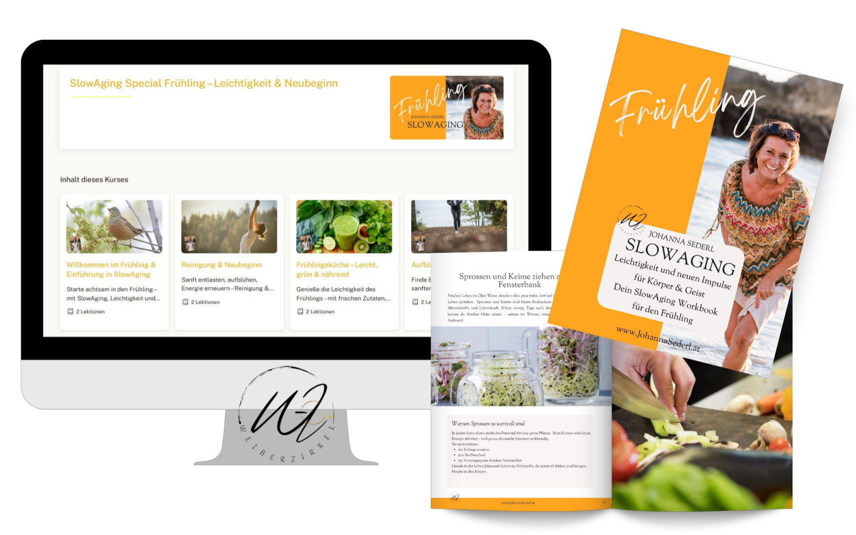 SlowAging Jahreskreis mit saisonalem Schwerpunkt